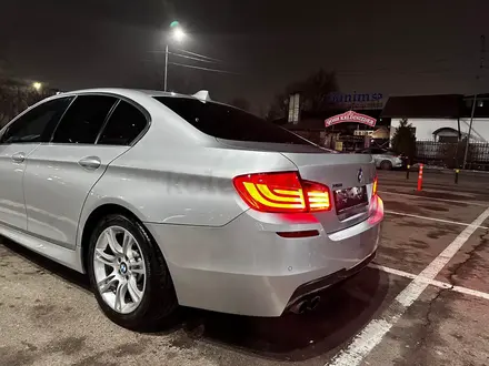 BMW 528 2013 года за 11 500 000 тг. в Алматы – фото 13