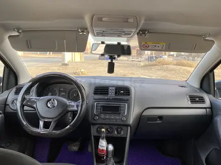 Volkswagen Polo 2018 года за 4 800 000 тг. в Кызылорда – фото 10