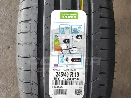 Шины Nokian 245/40/r19 Hakka Black 2 за 98 000 тг. в Алматы