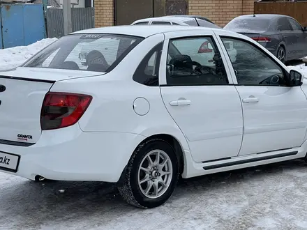 ВАЗ (Lada) Granta 2190 2014 года за 2 450 000 тг. в Костанай – фото 4