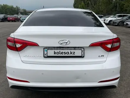 Hyundai Sonata 2017 года за 5 213 600 тг. в Алматы – фото 4