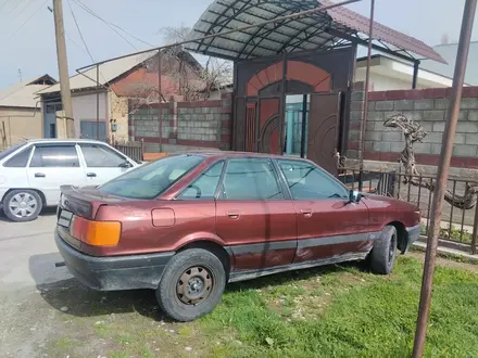 Audi 80 1989 года за 600 000 тг. в Шымкент – фото 3