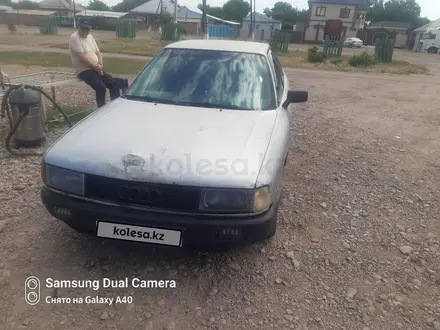 Audi 80 1987 года за 600 000 тг. в Мерке – фото 2