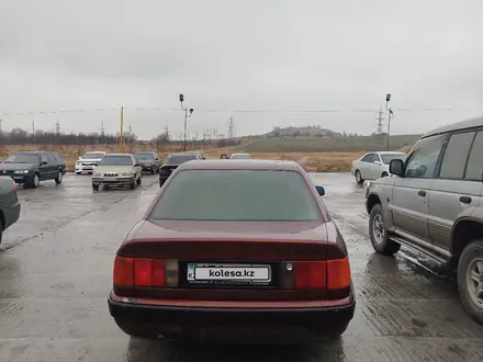 Audi 100 1991 года за 1 200 000 тг. в Тараз – фото 3