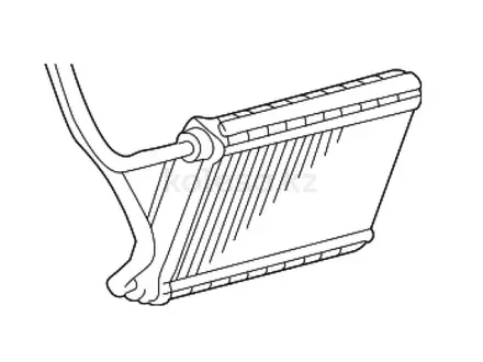 Радиатор печки за 18 000 тг. в Алматы