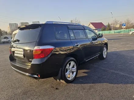 Toyota Highlander 2008 года за 9 200 000 тг. в Алматы – фото 4