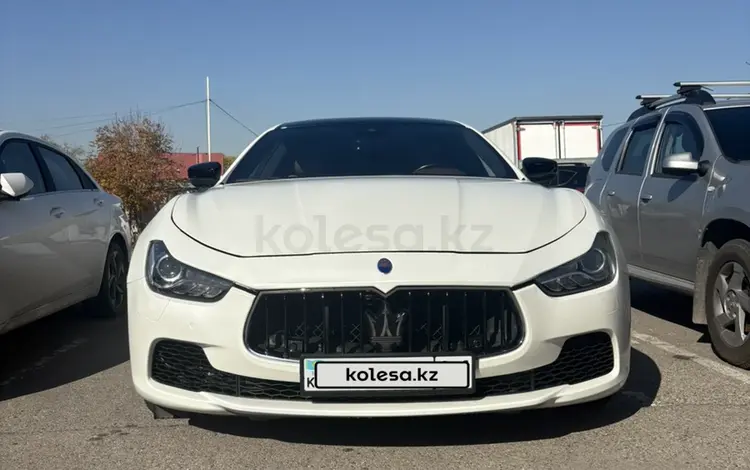 Maserati Ghibli 2017 года за 20 000 000 тг. в Алматы