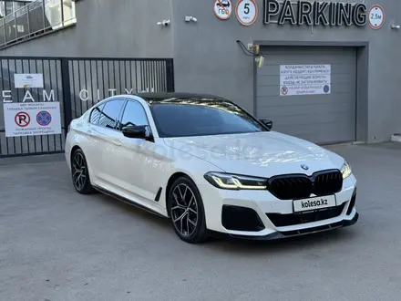 BMW 5 серия 2021 года за 22 000 000 тг. в Астана – фото 4