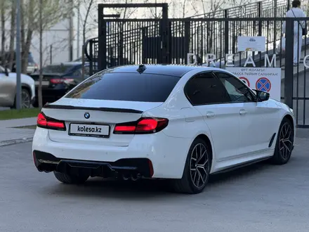 BMW 5 серия 2021 года за 22 000 000 тг. в Астана – фото 6