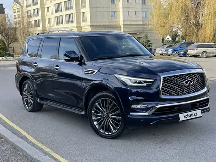 Infiniti QX80 2020 года за 25 500 000 тг. в Алматы – фото 7