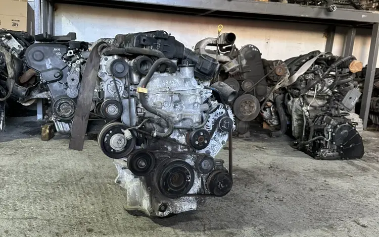 Двигатель Nissan Micra Note 1.2l HR12ddr hr12 ddr за 450 000 тг. в Караганда