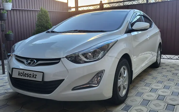 Hyundai Elantra 2014 года за 6 900 000 тг. в Алматы