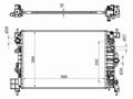 Радиатор двигателяfor28 650 тг. в Астана