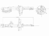 Стойка задняя левая за 18 700 тг. в Шымкент