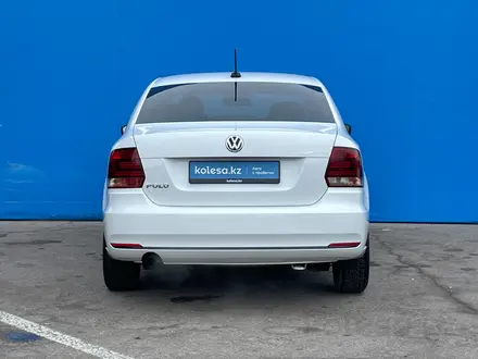 Volkswagen Polo 2019 года за 6 560 000 тг. в Алматы – фото 3