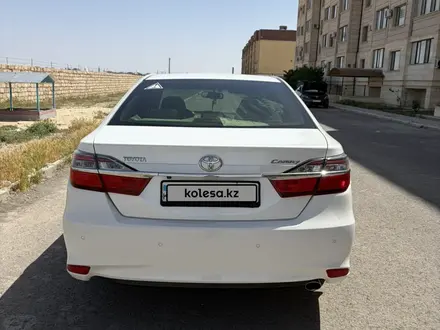 Toyota Camry 2015 года за 11 300 000 тг. в Жанаозен – фото 7