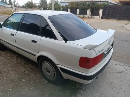 Audi 80 1992 года за 1 850 000 тг. в Тараз – фото 3