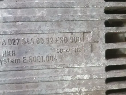 Блок управления вентилятором охлаждения Мерседес за 20 000 тг. в Семей – фото 4