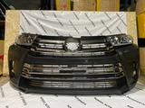 Бампер в сборе/Решетка/Фара/Ноускат/Хайландер 17-19/Highlander 17-19 за 50 000 тг. в Алматы – фото 2