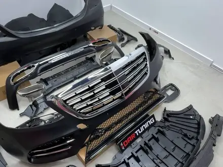 Комплект обвеса на S-Class W222 дизайн S450 за 450 000 тг. в Астана – фото 3