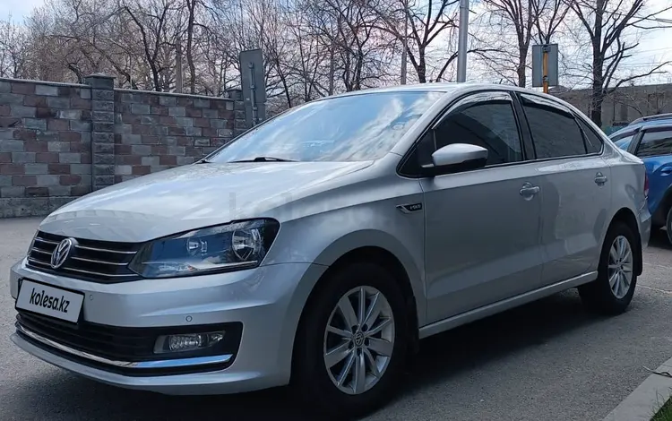 Volkswagen Polo 2016 года за 6 400 000 тг. в Алматы