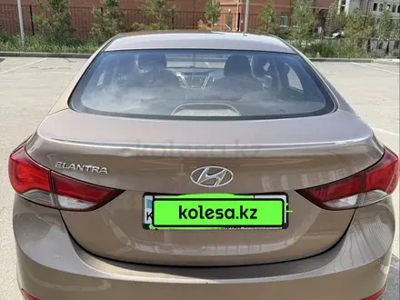 Hyundai Elantra 2014 года за 5 200 000 тг. в Астана – фото 4