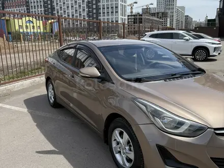 Hyundai Elantra 2014 года за 5 200 000 тг. в Астана – фото 3