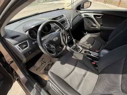 Hyundai Elantra 2014 года за 5 200 000 тг. в Астана – фото 8