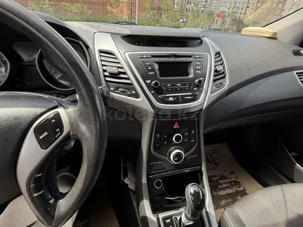 Hyundai Elantra 2014 года за 5 200 000 тг. в Астана – фото 9