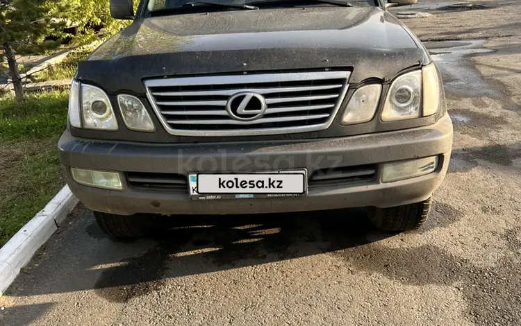 Lexus LX 470 2001 годаүшін8 500 000 тг. в Петропавловск