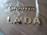 Шильдики-надписи нового образца хром LADA GRANTA за 2 000 тг. в Костанай