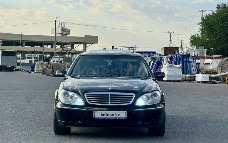 Mercedes-Benz S 500 2000 годаүшін4 150 000 тг. в Шымкент