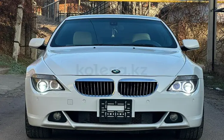 BMW 645 2005 годаүшін8 300 000 тг. в Алматы