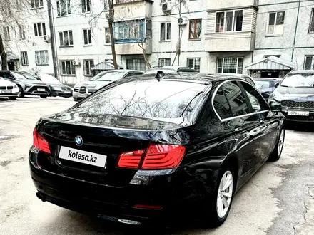BMW 520 2012 года за 8 900 000 тг. в Алматы – фото 6