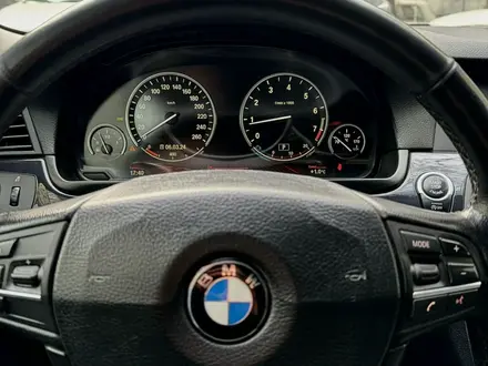 BMW 520 2012 года за 8 900 000 тг. в Алматы – фото 9