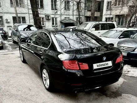 BMW 520 2012 года за 8 900 000 тг. в Алматы – фото 8