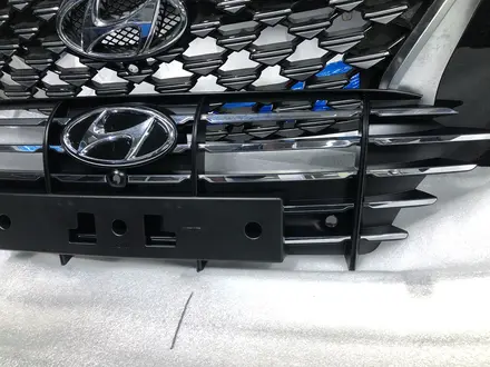 Hyundai sonata передний решетка Хундай соната за 500 тг. в Астана – фото 2