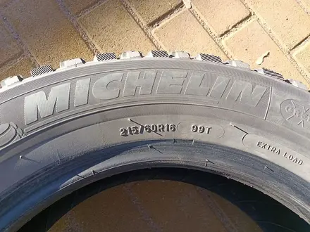 Шины 215/60 R16 — "Michelin X-ice North 3" (Россия), зимние. В от за 60 000 тг. в Астана – фото 6