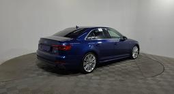 Audi A4 2016 года за 13 250 000 тг. в Алматы – фото 5