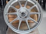 Литые диски WedsSport R17 4 100 7.5j et 35 cv 67.1 Silver. за 360 000 тг. в Караганда – фото 2