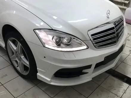 Комплект обвеса Shah Custom для w221 Mercedes Benz S Class за 310 000 тг. в Алматы – фото 3