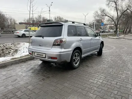 Mitsubishi Outlander 2003 года за 3 300 000 тг. в Алматы – фото 4