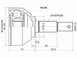 Шрус за 15 850 тг. в Шымкент