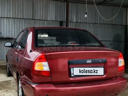 Hyundai Accent 2004 года за 1 800 000 тг. в Атырау – фото 10