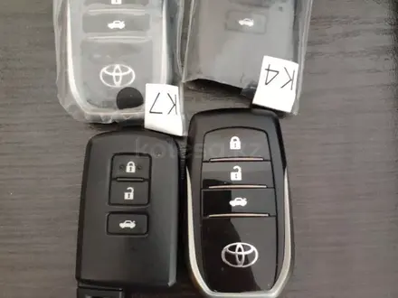 Смарт ключи на Тойота Камри 50 имеются новые и б. У., все б. У. за 50 000 тг. в Астана