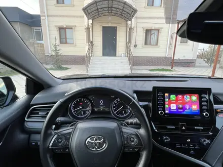 Toyota Camry 2021 года за 14 500 000 тг. в Тараз – фото 9