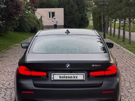 BMW 530 2020 года за 23 700 000 тг. в Алматы – фото 7