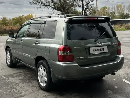 Toyota Highlander 2004 года за 6 550 000 тг. в Тараз – фото 5