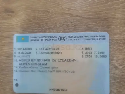 ГАЗ ГАЗель 2002 года за 2 000 000 тг. в Алматы – фото 14
