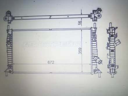 Радиатор охлаждения за 27 000 тг. в Алматы